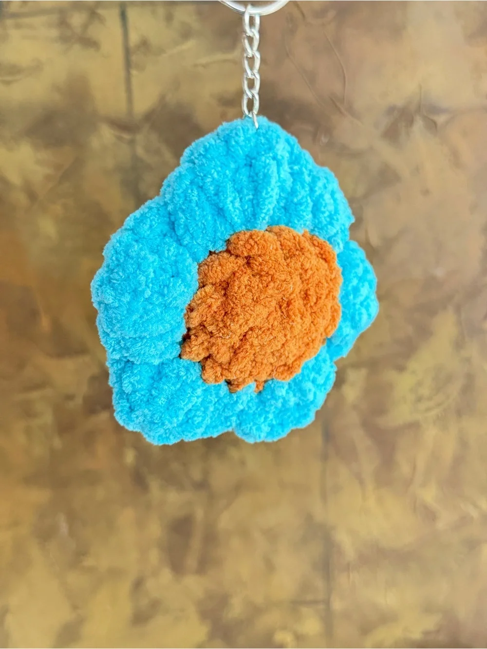 Handmade crochet flower